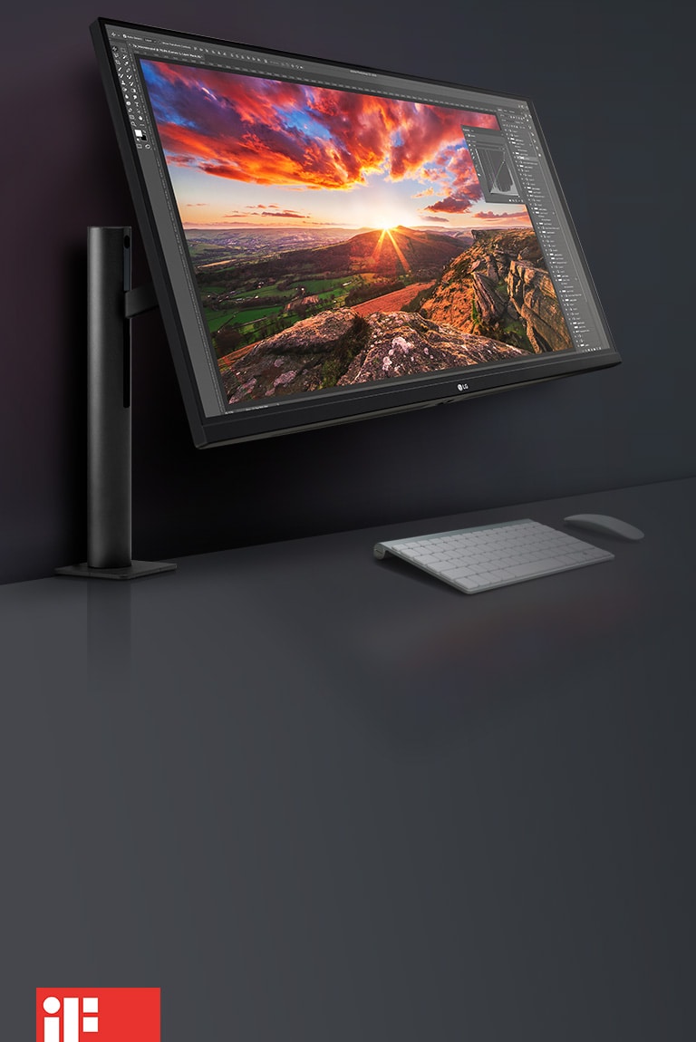 LG UltraFine™ Display Ergo: Ontworpen voor maximaal comfort