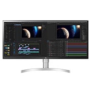 Vooraanzicht van 34&#34; UltraWide™ QHD (3440 x 1440) Nano IPS Monitor 34WL850-W