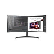 Vooraanzicht van Gebogen 34&#34; UltraWide™ QHD (3440 x 1440) IPS Monitor 34WL85C-B