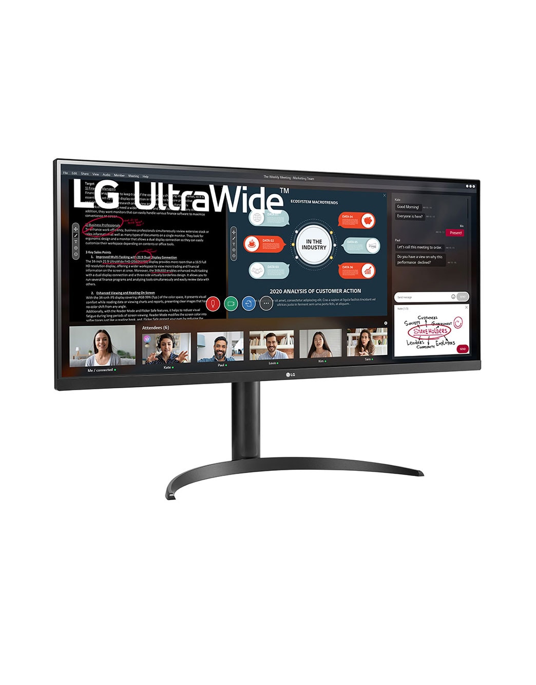 LG 34WP550-B LG 34型 ウルトラワイド 34