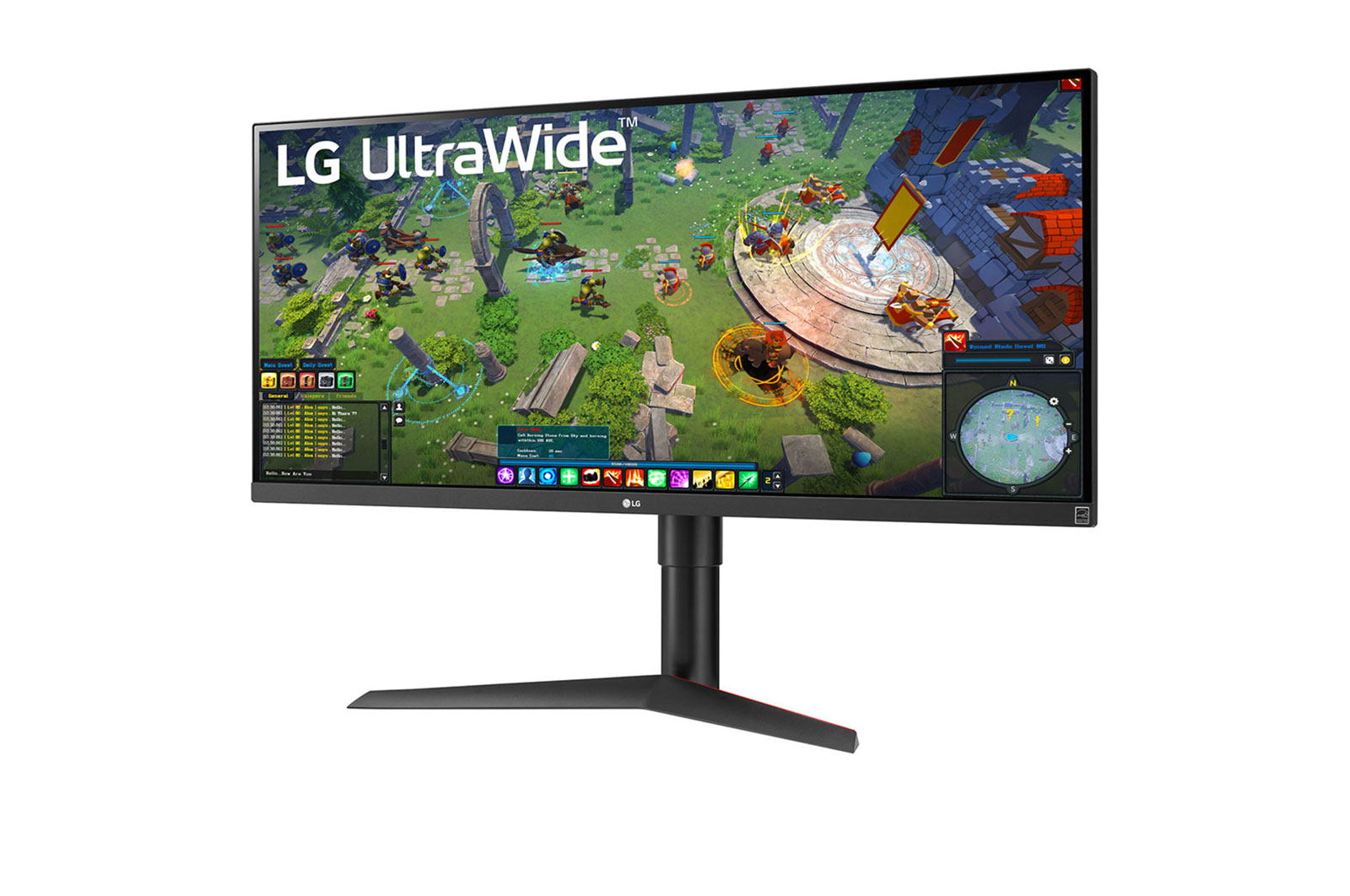 LG 34" UltraWide™ Full HD IPS-monitor met VESA Display HDR™ 400, 34WP65G-B