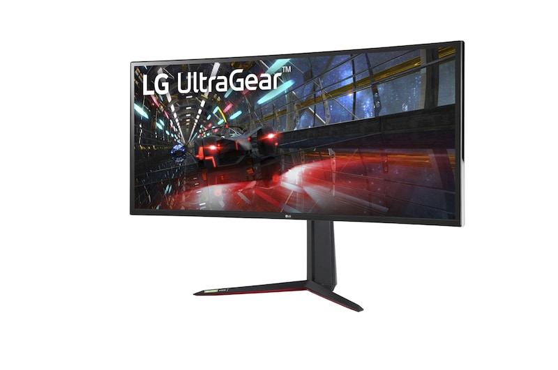LG 37,5" 21:9 UltraGear™ Nano IPS 1ms (GtG) Curved gamingmonitor, 38GN950-B
