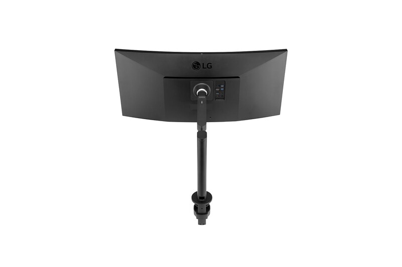 LG 37,5" 21:9 Curved UltraWide™ QHD+ (3840 x 1600) Monitor Ergo, 38WQ88A-B