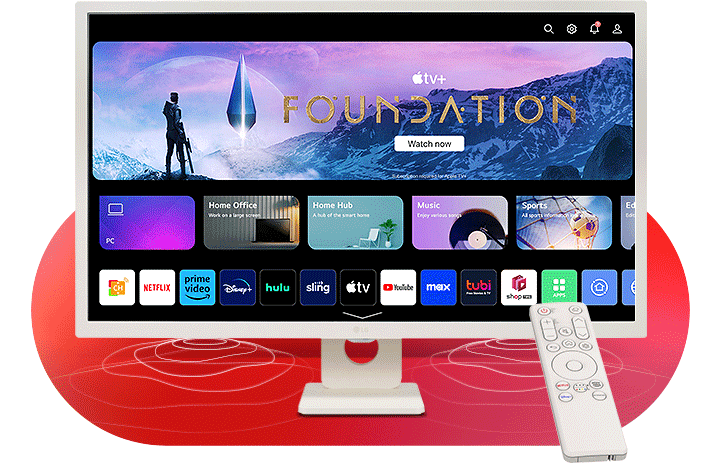 webOS 23 nieuwe home.