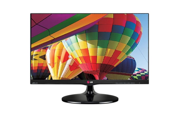 Vooraanzicht van 22&#34; inch LG IPS monitor voor hoogwaarde kleurweergave 22EA63V