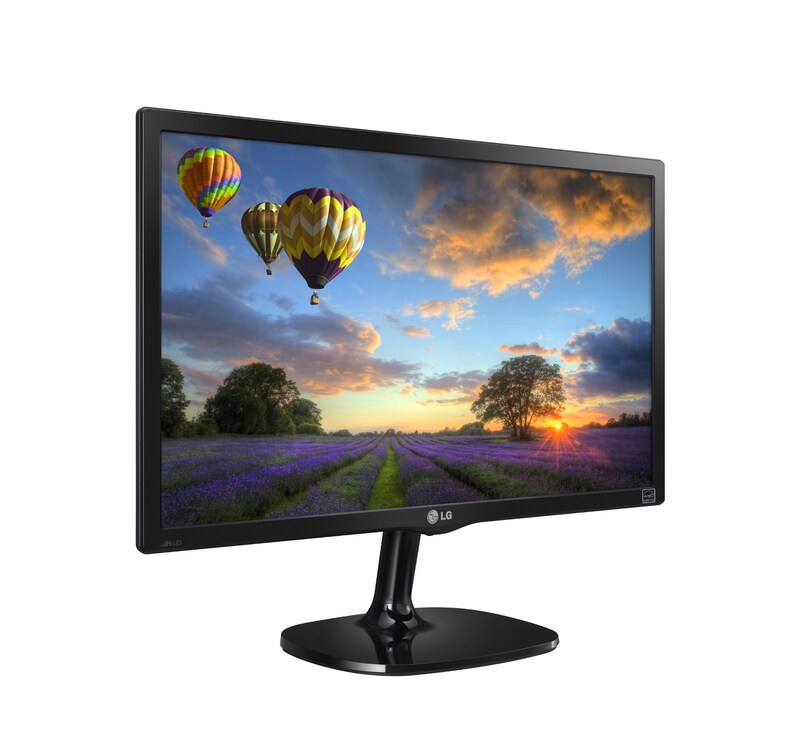 LG 22" Inch monitor | Geniet van levensechte schoonheid met de LG IPS LED, 22MP57VQ