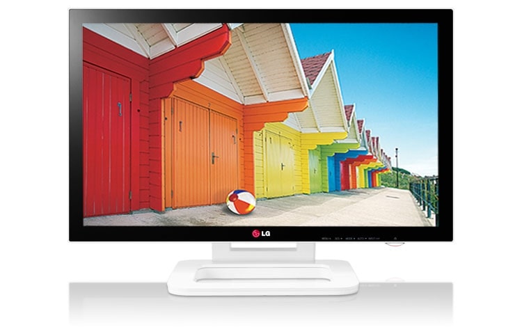 Vooraanzicht van 23&#34; IPS Touch10 Monitor met 10 Point Touch, optimaal kleurenbeheer voor professionals 23ET83