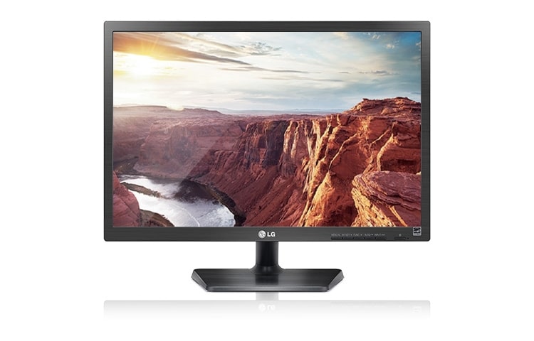 Vooraanzicht van 24&#34; inch Full HD monitor ideaal voor kantoor en entertainment doeleinden 24EB23TM