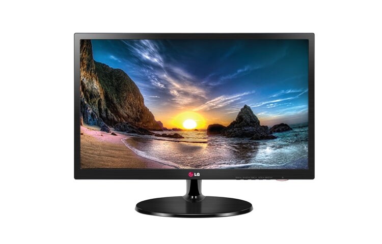 Vooraanzicht van 24&#34; inch Full HD LED monitor voor kantoor en multimedia 24EN43VS