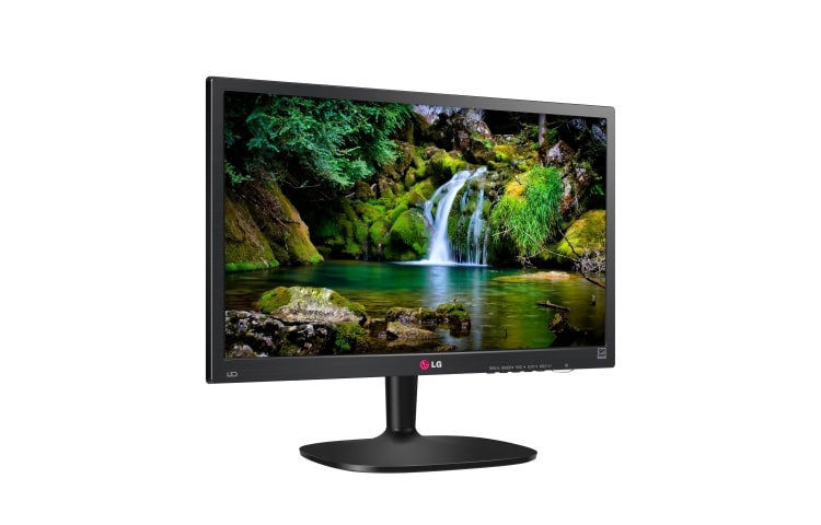 LG Geniet van levensechte schoonheid met de LG LED Monitor , 24M35D