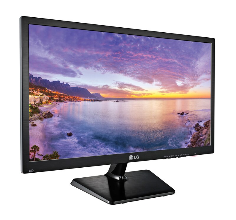LG 24" Inch monitor | Geniet van levensechte schoonheid met de LG LED Monitor, 24M37H