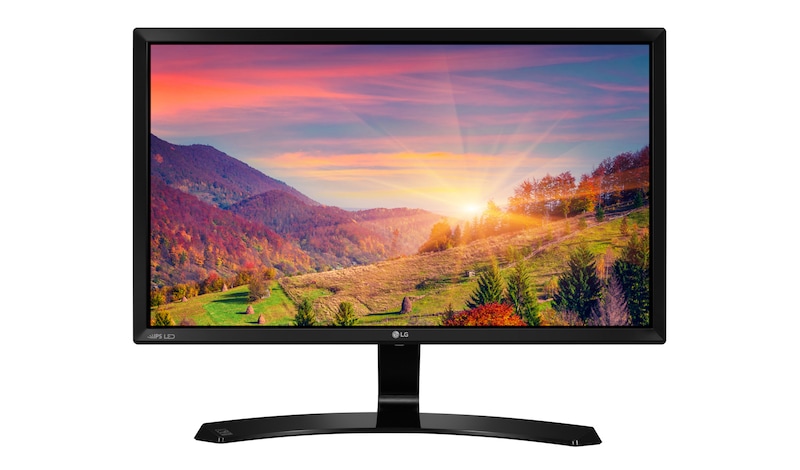 LG 24" Inch monitor | Geniet van levensechte schoonheid met de LG IPS LED in Full HD resolutie., 24MP58VQ-P