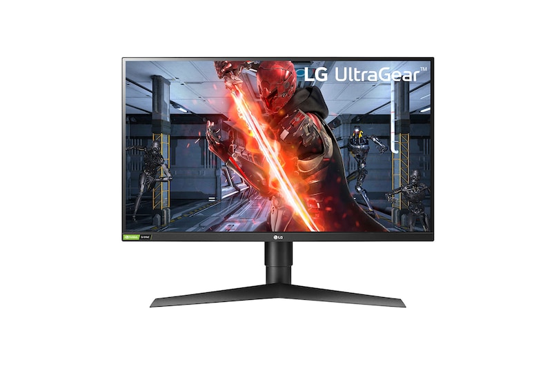 LG 27" UltraGear™ Nano IPS 1ms Gaming G-Sync® Compatible Monitor, 27GL850-B