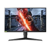 Vooraanzicht van 27&#34; UltraGear™ Full HD IPS-gamemonitor met G-Sync®-compatibiliteit 27GN750-B