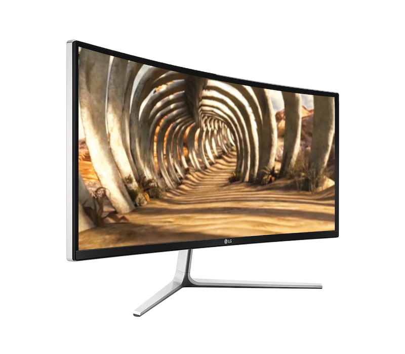 LG 29" inch curved UltraWide IPS monitor met QHD resolutie voor de optimale 21:9 opstelling, 29UC97C