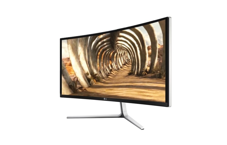 LG 29" inch curved UltraWide IPS monitor met QHD resolutie voor de optimale 21:9 opstelling, 29UC97C