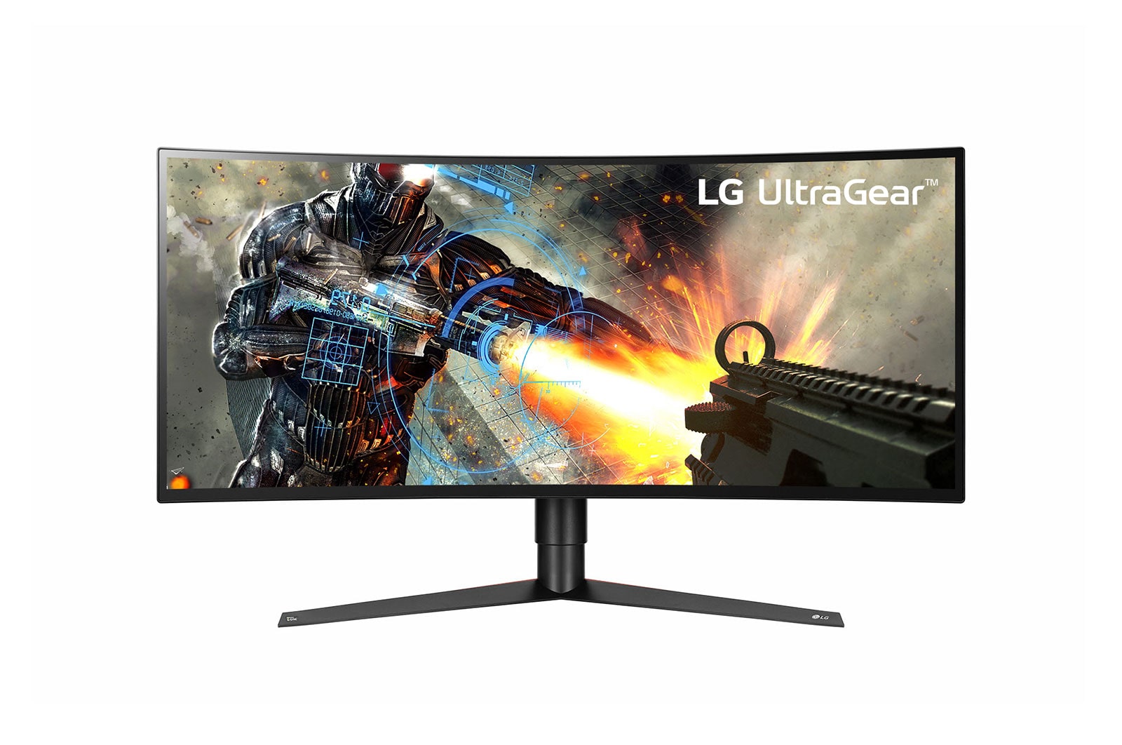 Vooraanzicht van 34&#34; UltraWide™ curved gamemonitor G-SYNC™ 34GK950G