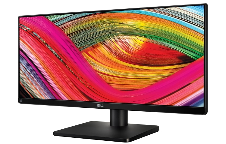 LG 34" IPS monitor voor professionals in 21:9 beeldverhouding. Geniet van levensechte schoonheid., 34UB67-B