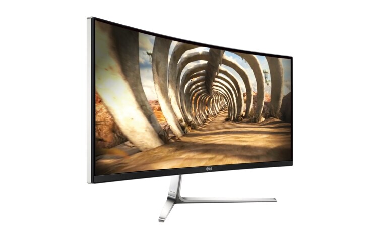 LG 34" inch curved UltraWide IPS monitor met QHD resolutie voor de optimale 21:9 opstelling, 34UC97C