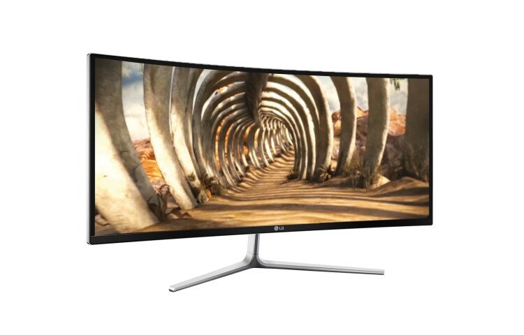 LG 34" inch curved UltraWide IPS monitor met QHD resolutie voor de optimale 21:9 opstelling, 34UC97C