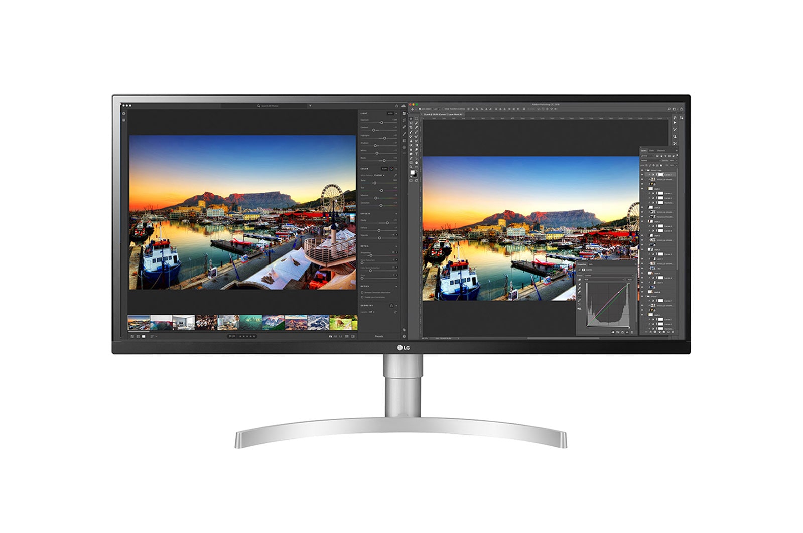 LG 34" UltraWide™ QHD (3440 x 1440) Nano IPS Monitor, 34WL850-W