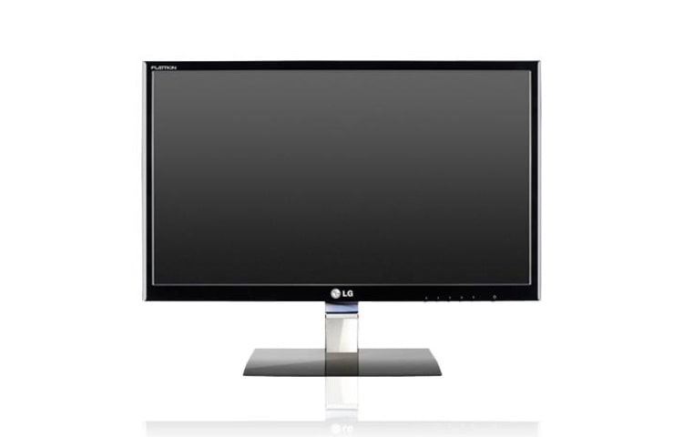 Vooraanzicht van 22&#34; inch Premium LED Monitor, uniek ontwerp, mega contrast ratio, full-HD resolutie met een laag energieverbruik. E2260V