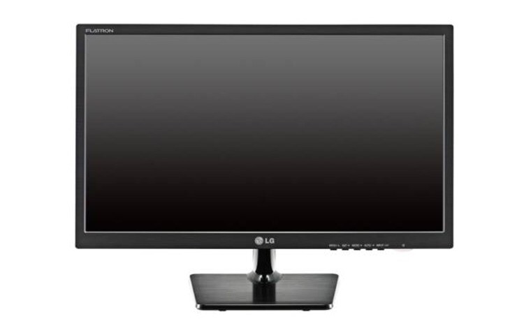 Vooraanzicht van 24&#39; inch LED Monitor | 5ms responsetijd | Full HD resolutie en hoog contrast ratio voor de beste beeldkwaliteit. E2442V