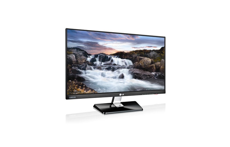 Vooraanzicht van 23&#34; inch IPS7 LED Full HD Monitor Series met HDMI aansluiting, Mega contratio, MHL, Wi-Di en Wi-fi screen share IPS237W