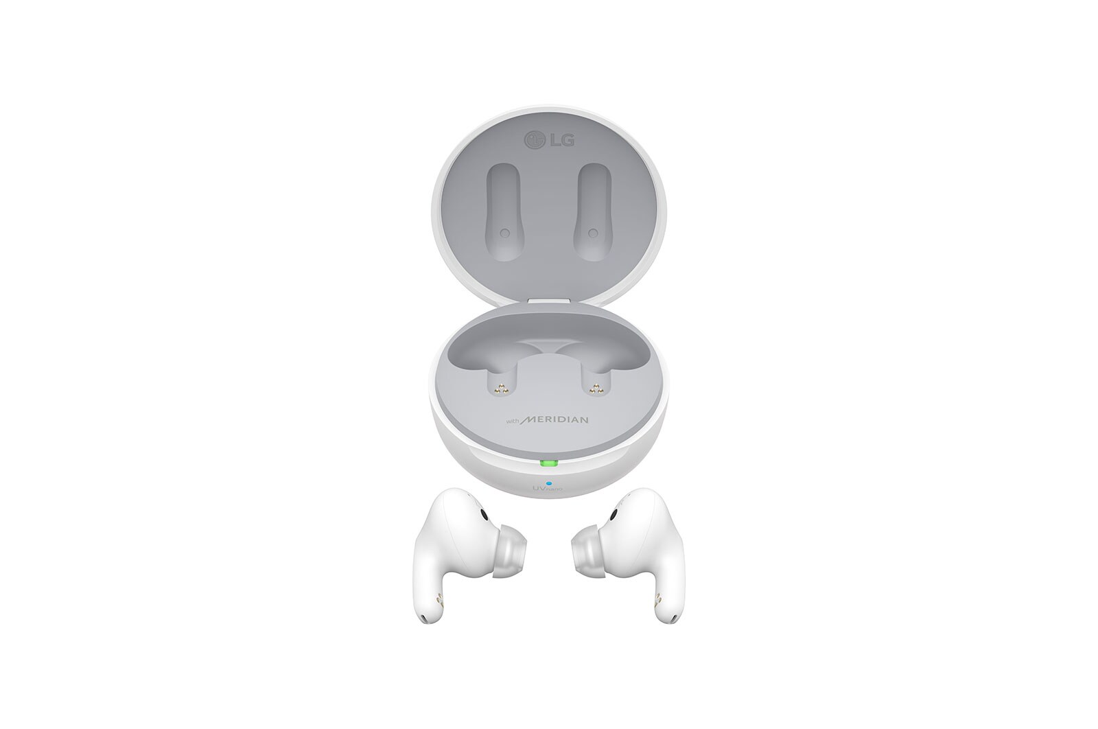 LG TONE Free DFP8W – Verbeterde Active Noise Cancellation Volledig Draadloos Bluetooth UVnano Oordopjes, TONE-DFP8W