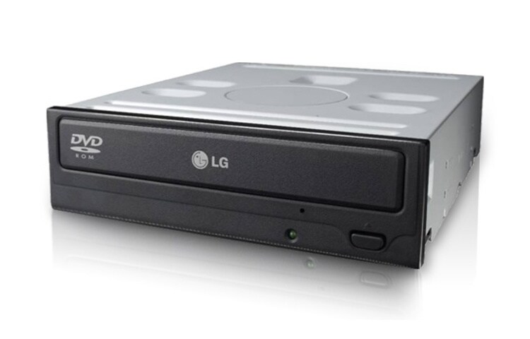 Vooraanzicht van Interne DVD speler 16x leessnelheid, DVD-ROM en Serial ATA. DH16NS10