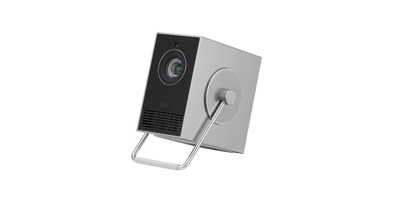 LG CineBeam Q | Kleine 4K UHD Projector + LG CineBeam Q  stand, HU710PB.CQS710