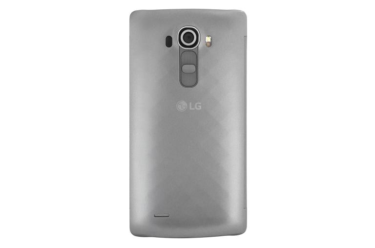 LG De LG G4 brengt Apps die je het meeste gebruikt samen in een handige cirkel. Zo vind je ze makkelijk en snel., G4 Quick Circle Case Titan