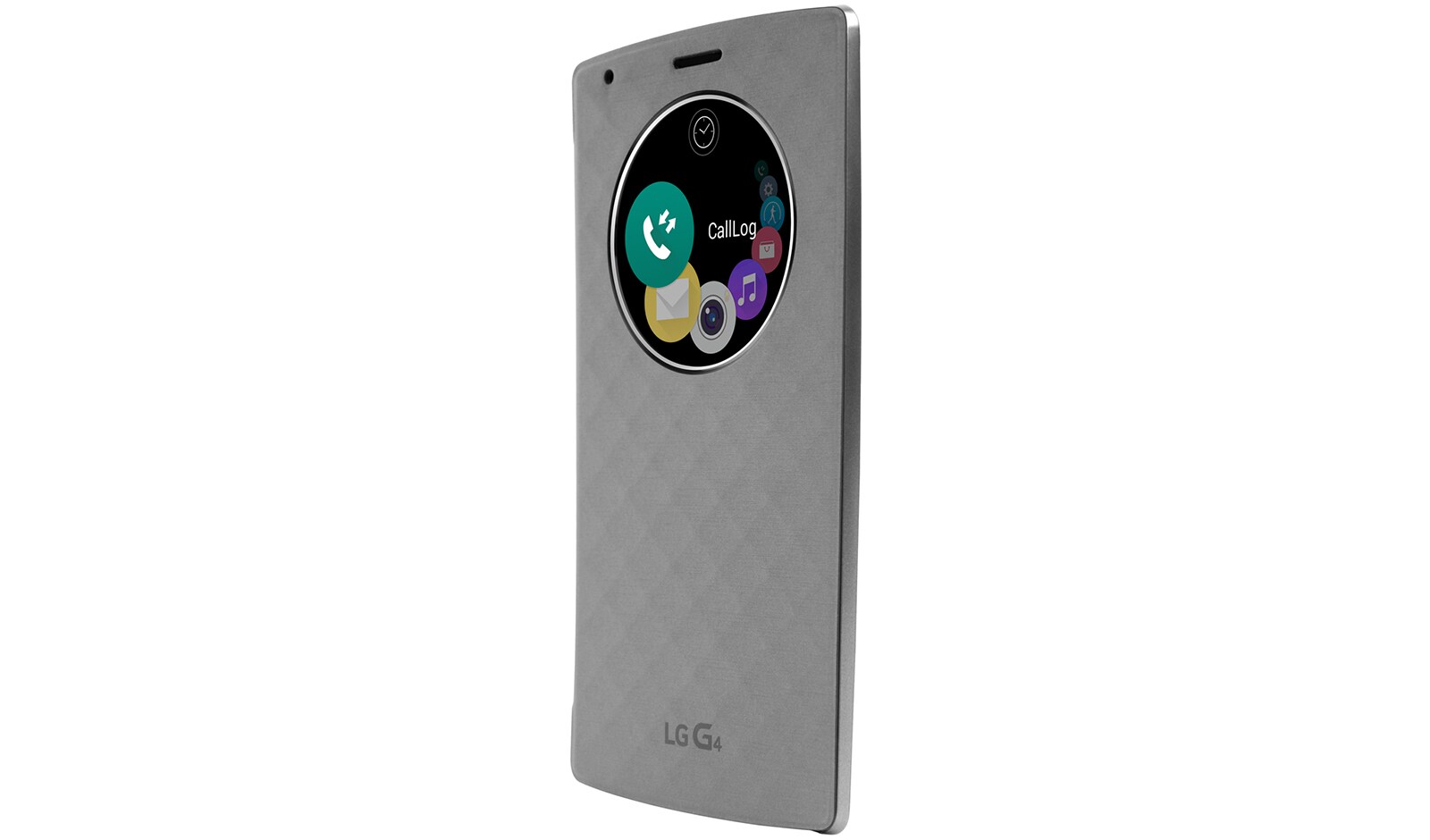LG De LG G4 brengt Apps die je het meeste gebruikt samen in een handige cirkel. Zo vind je ze makkelijk en snel., G4 Quick Circle Case Titan