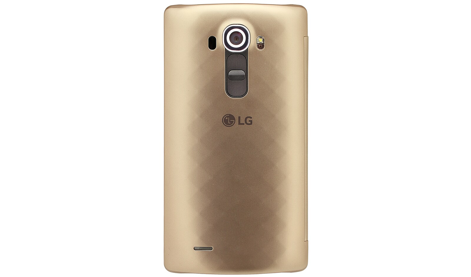 LG De LG G4 brengt Apps die je het meeste gebruikt samen in een handige cirkel. Zo vind je ze makkelijk en snel., G4 Quick Circle Case Gold