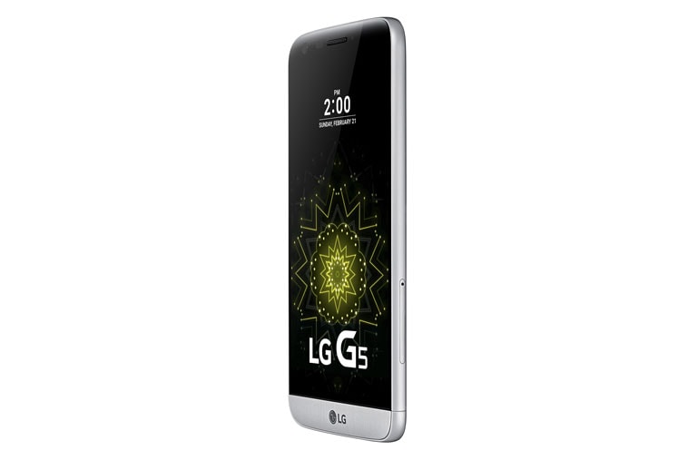 LG De LG G5 heeft een geheel nieuw metalen design en is modulair opgebouwd. Hiermee kan je de G5 uitbreiden met zogeheten LG Friends om nog meer uit je smartphone te halen., G5 H850 Silver