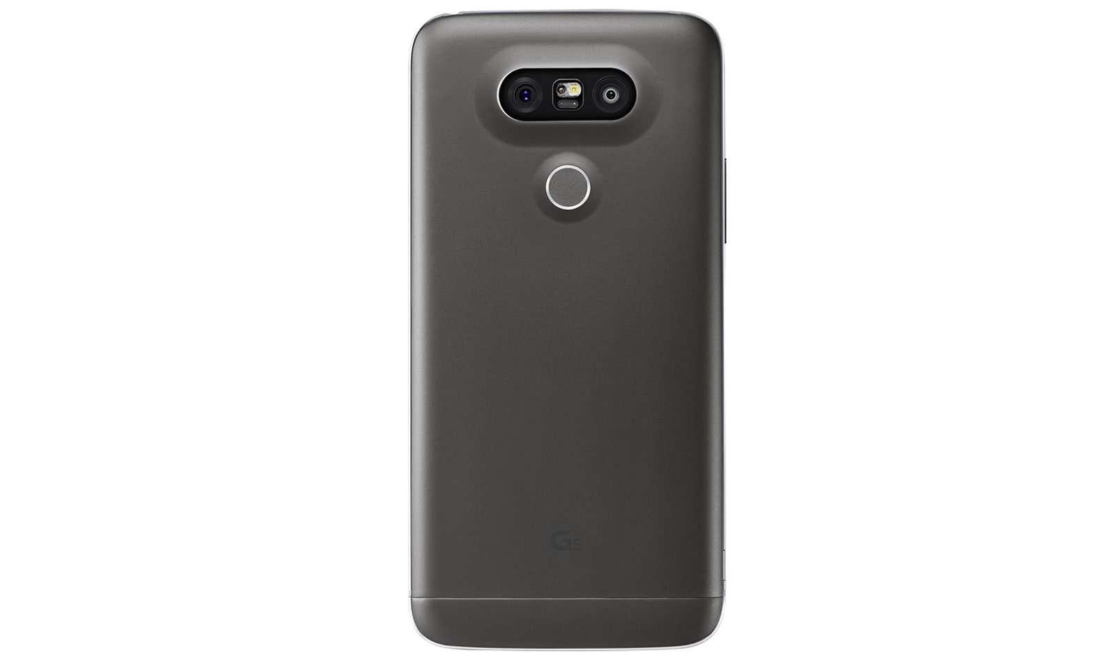 LG De LG G5 is een elegant nieuw type smartphone dat niet in een bestaande categorie kan worden gevangen, met een modulair ontwerp dat nieuwe standaarden creëert., G5 H850 Titan