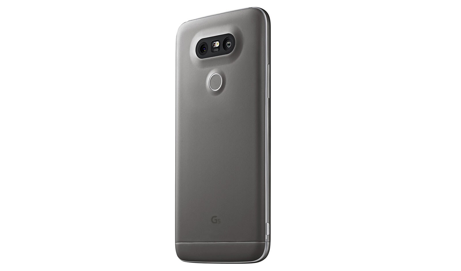LG De LG G5 is een elegant nieuw type smartphone dat niet in een bestaande categorie kan worden gevangen, met een modulair ontwerp dat nieuwe standaarden creëert., G5 H850 Titan