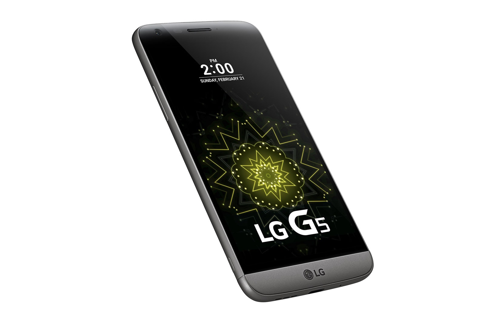 LG De LG G5 is een elegant nieuw type smartphone dat niet in een bestaande categorie kan worden gevangen, met een modulair ontwerp dat nieuwe standaarden creëert., G5 H850 Titan