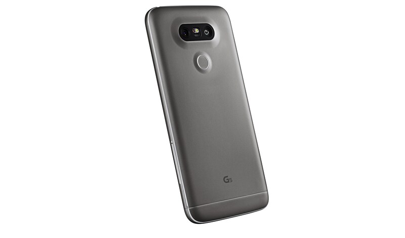 LG De LG G5 is een elegant nieuw type smartphone dat niet in een bestaande categorie kan worden gevangen, met een modulair ontwerp dat nieuwe standaarden creëert., G5 H850 Titan