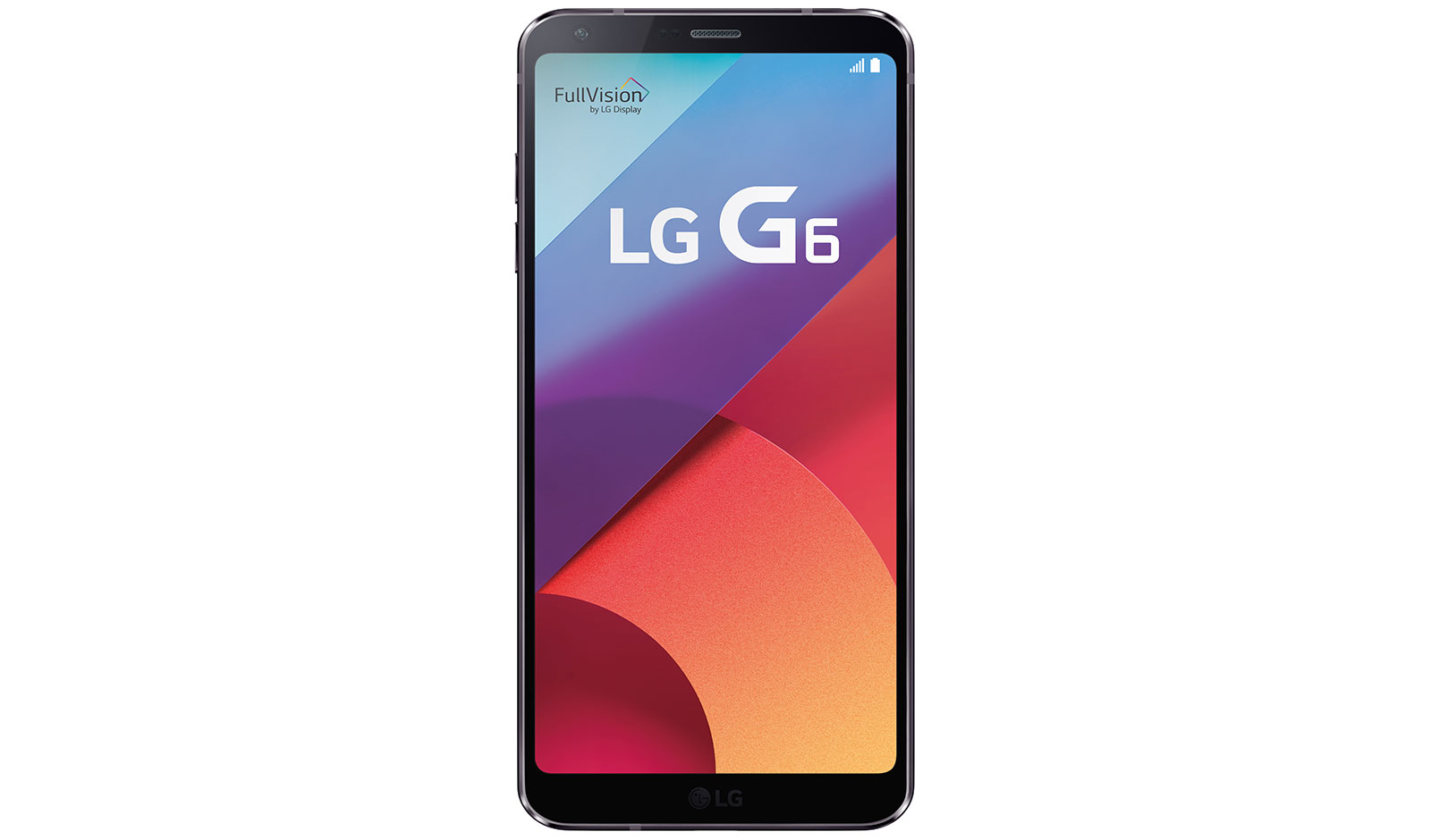 Vooraanzicht van Life&#39;s good when you see more met de LG G6 LG G6 Astro Black (H870)
