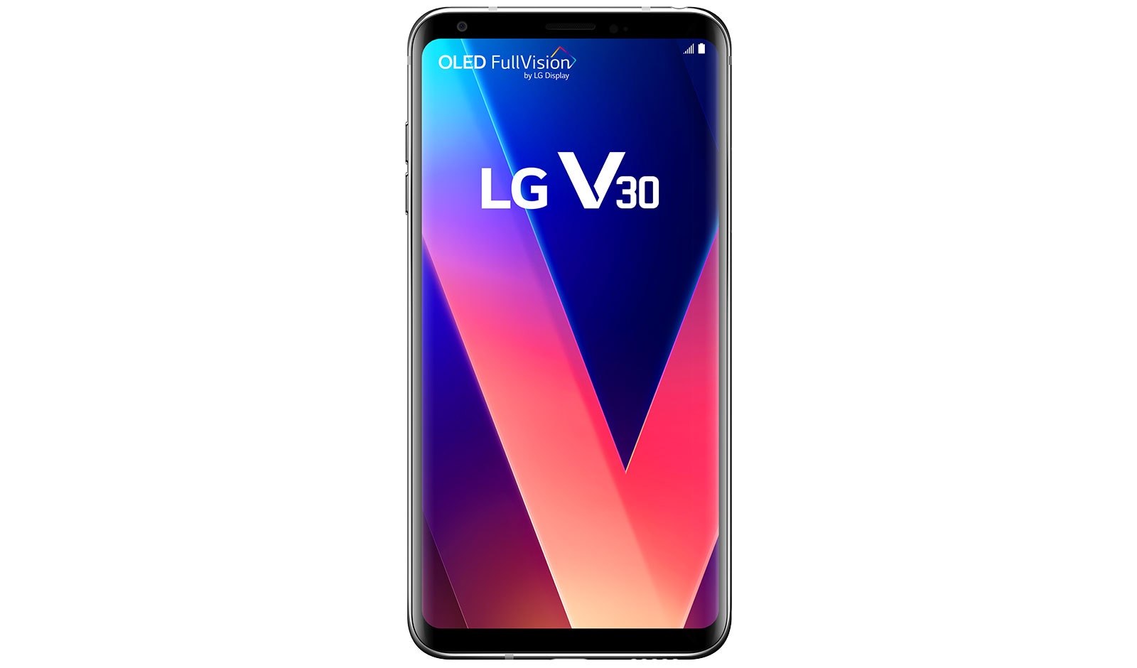 Vooraanzicht van LG V30 LG V30 Cloud Silver (LGH930)