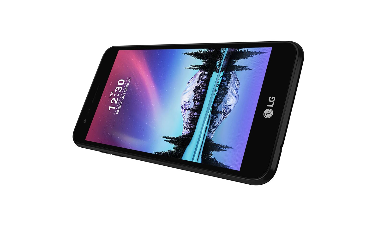 LG Basic-smartphone met sterke 2500mAh batterij en 5 megapixels selfie-camera met Auto Shot, M160