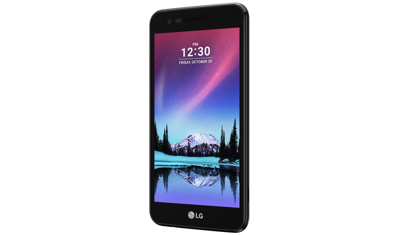 LG Basic-smartphone met sterke 2500mAh batterij en 5 megapixels selfie-camera met Auto Shot, M160