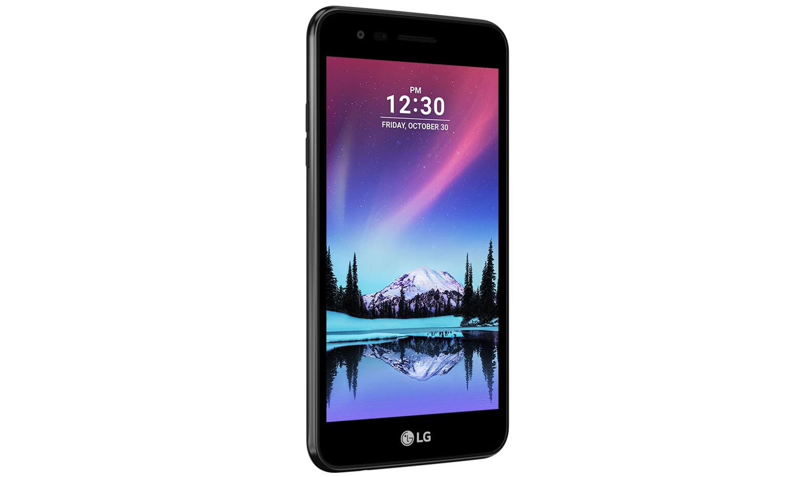 LG Basic-smartphone met sterke 2500mAh batterij en 5 megapixels selfie-camera met Auto Shot, M160