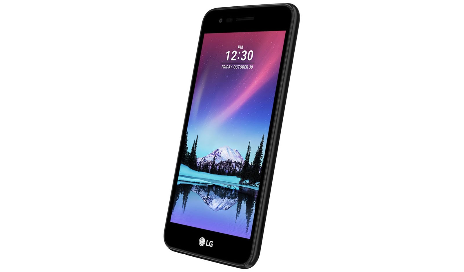 LG Basic-smartphone met sterke 2500mAh batterij en 5 megapixels selfie-camera met Auto Shot, M160