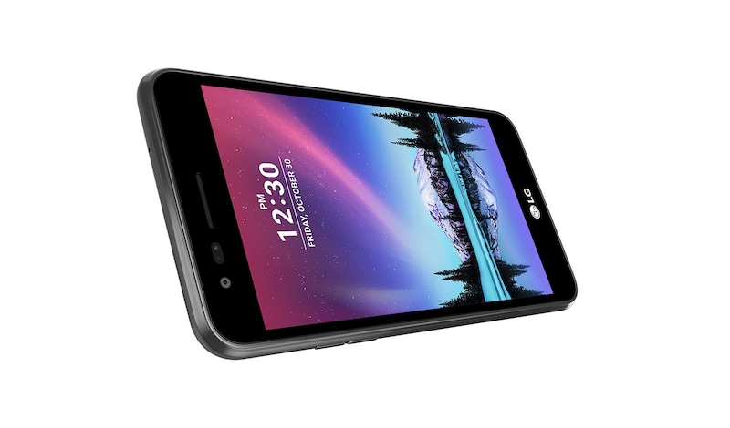 LG Basic-smartphone met sterke 2500mAh batterij en 5 megapixels selfie-camera met Auto Shot, M160