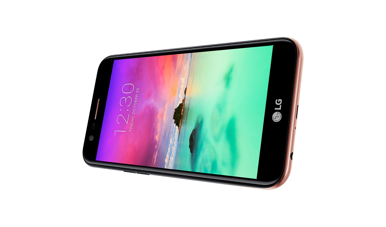 LG Middenklasse-smartphone met 120° groothoek selfiecamera en een krachtige 2800mAh batterij, M250n