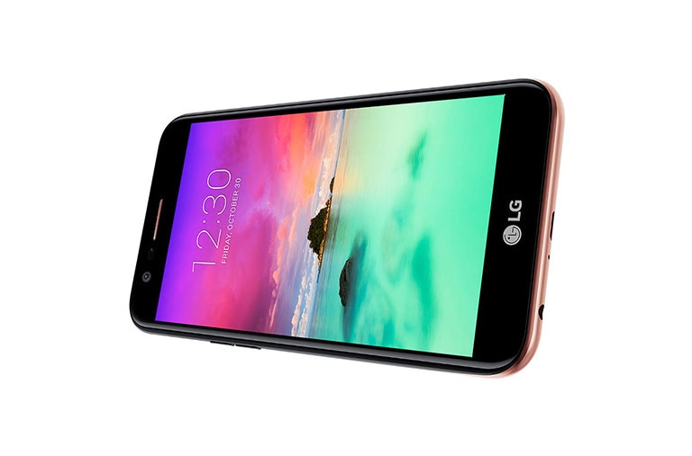 LG Middenklasse-smartphone met 120° groothoek selfiecamera en een krachtige 2800mAh batterij, M250n