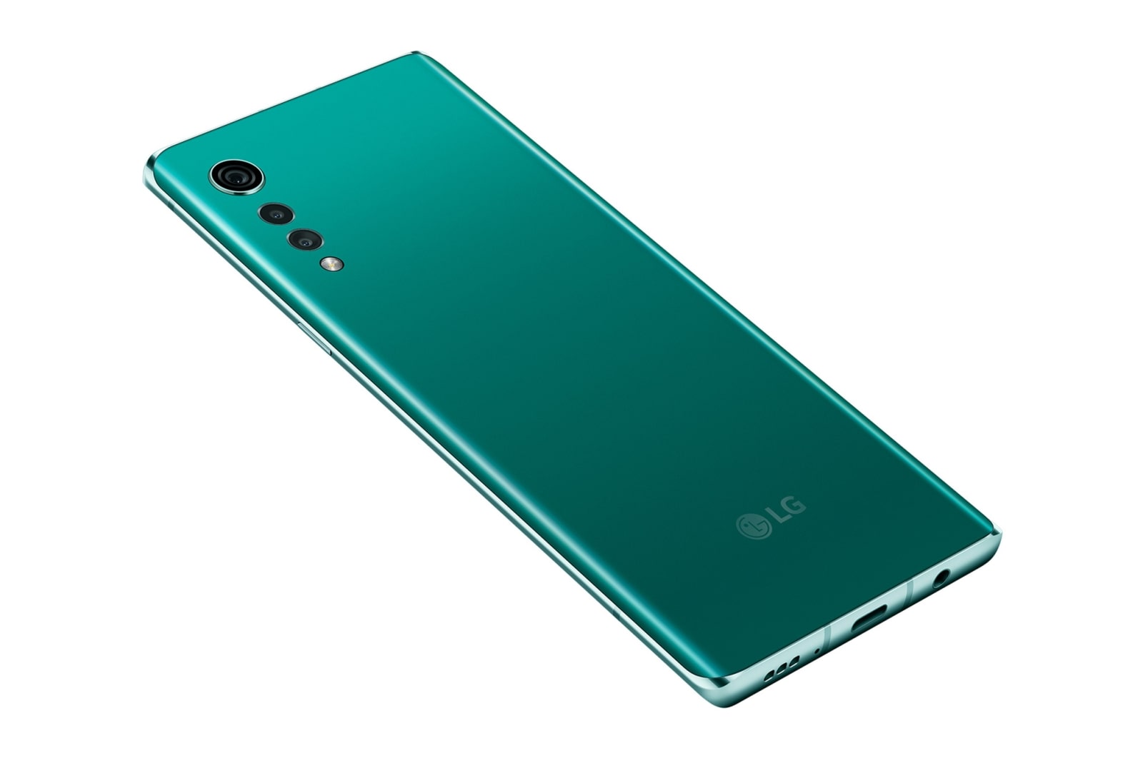 LG Velvet, LG Velvet Aurora Green