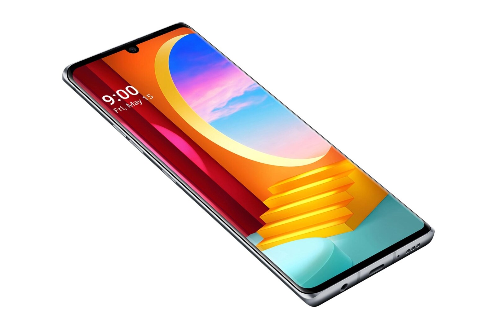 LG Velvet, LG Velvet Aurora Grey